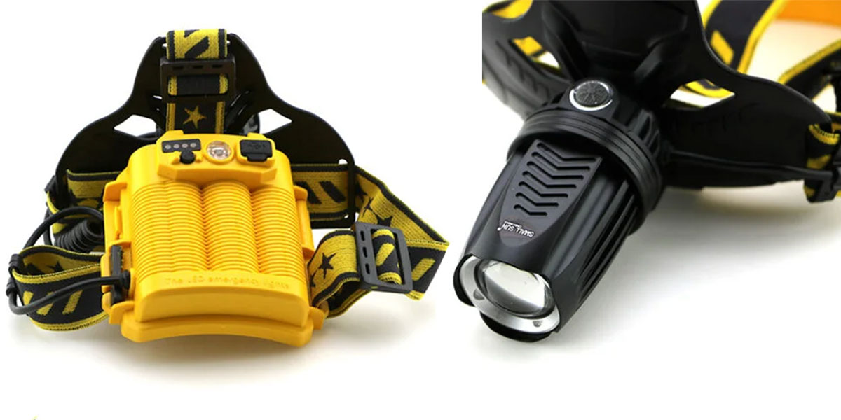 چراغ پیشانی اسمال سان مدل W643