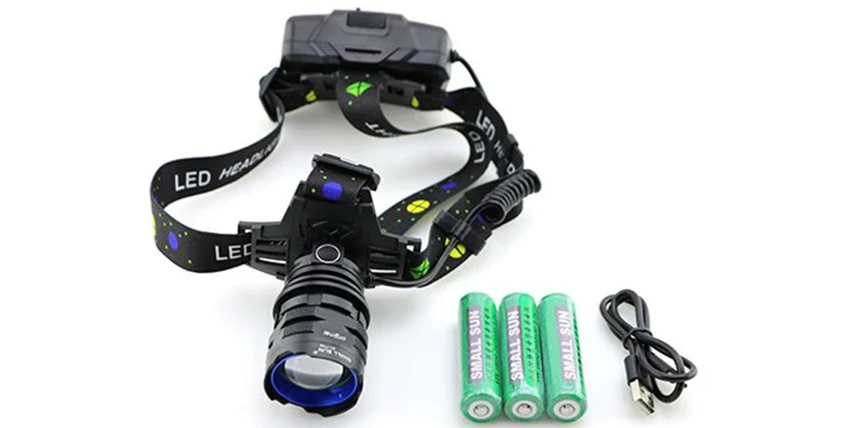 چراغ پیشانی اسمال سان مدل T702