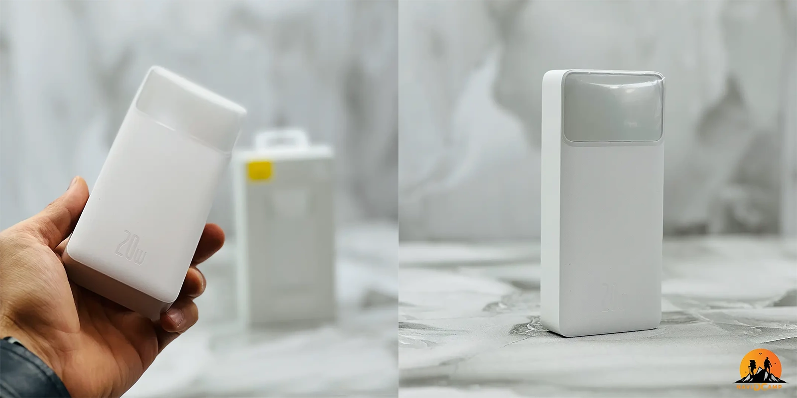 پاوربانک 20000 میلی‌آمپر باسئوس مدل PPBD20K-X