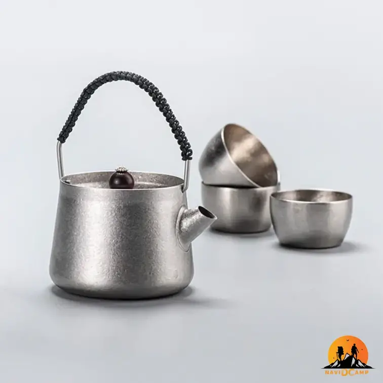 ست چای قهوه تیتانیوم نیچرهایک