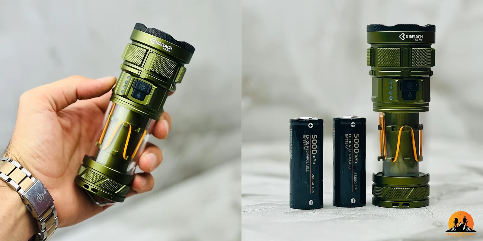 چراغ قوه فانوس دار کینساچ KS-A19