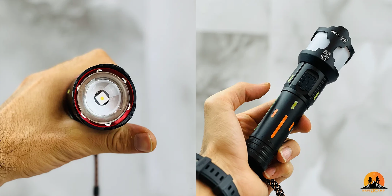 چراغ قوه اسمال سان SMALL SUN مدل ZY-2405