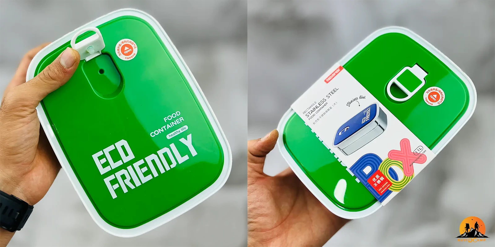 لانچ باکس استیل ECO FRIENDLY