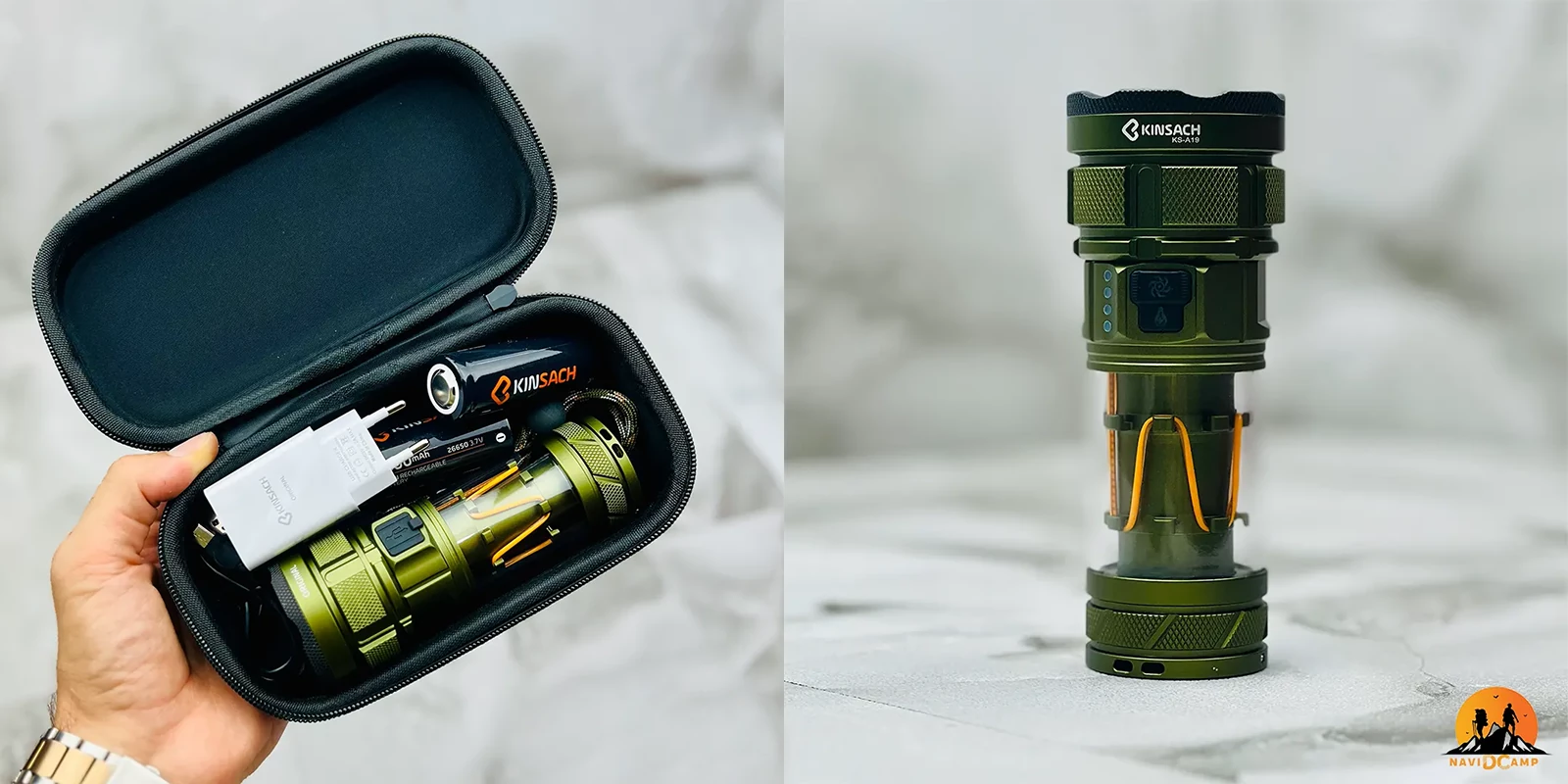 چراغ قوه فانوس دار کینساچ KS-A19