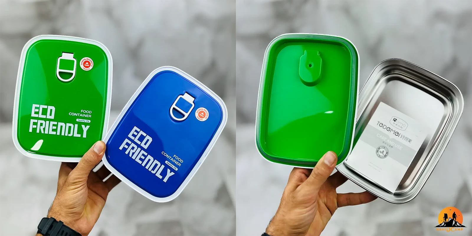 لانچ باکس استیل ECO FRIENDLY