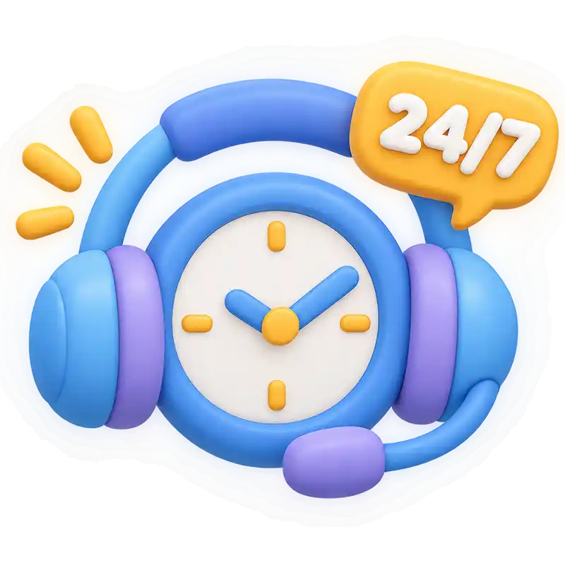 پشتیبانی 24 ساعته