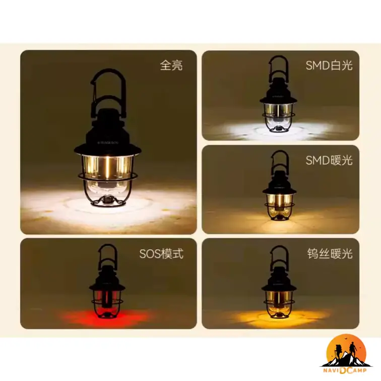 چراغ فانوسی شارژی بلک داگ مدل CBD2450ZM013