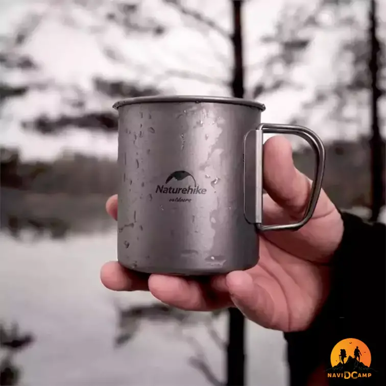 لیوان و کاسه تیتانیومی نیچرهایک مدل NH20CJ00520