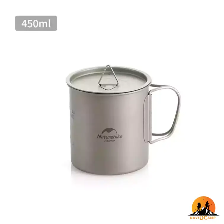 لیوان و کاسه تیتانیومی نیچرهایک مدل NH20CJ00520