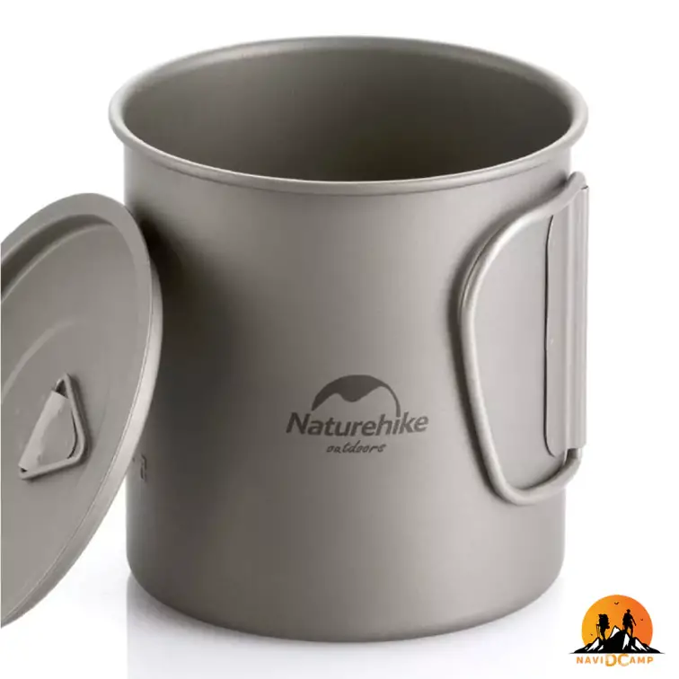 لیوان و کاسه تیتانیومی نیچرهایک مدل NH20CJ00520