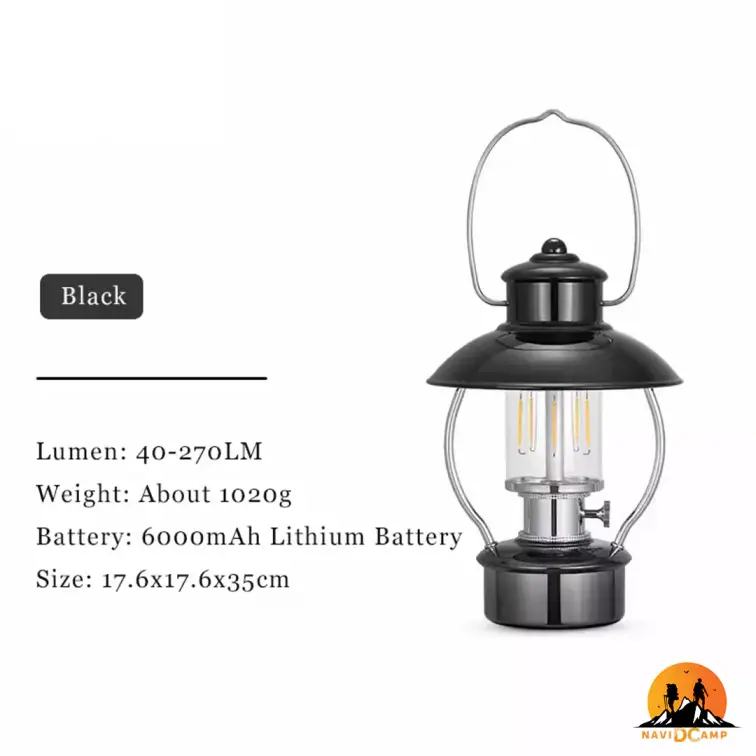 چراغ فانوس شارژی نیچرهایک مدل CNH22DQ025