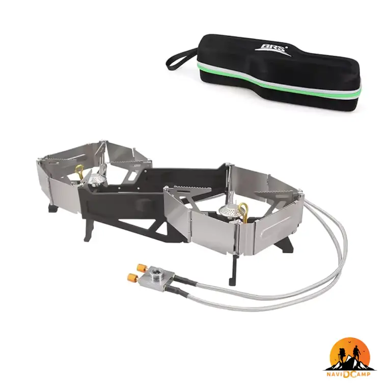 سرشعله کمپینگ تاشو دو شعله بی آر اس BRS مدل BRS-32