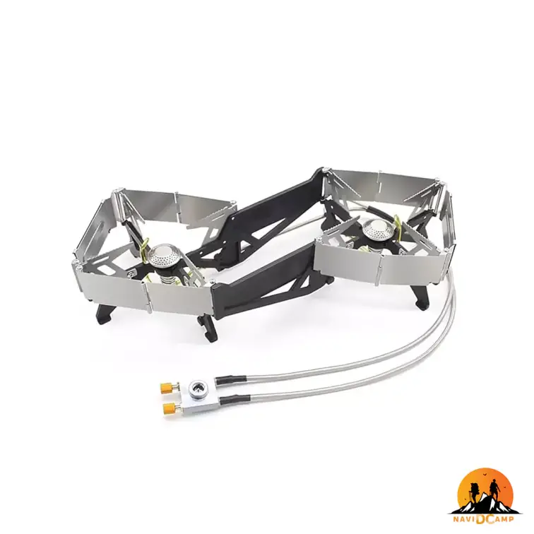 سرشعله کمپینگ تاشو دو شعله بی آر اس BRS مدل BRS-32