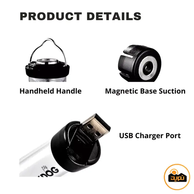 چراغ قوه چند کاره بلک داگ مدل‌ BD-LYD006