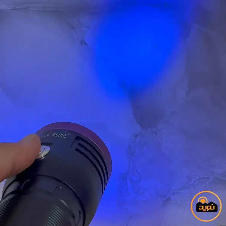 چراغ قوه یووی 6 لامپ UV اسمال سان ZY-H4-6UV