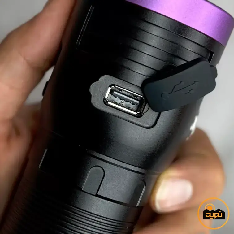 چراغ قوه یووی 6 لامپ UV اسمال سان ZY-H4-6UV