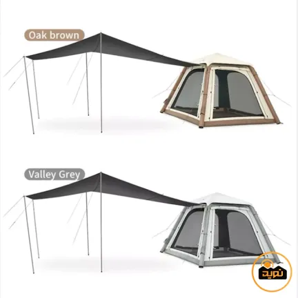 چادر بادی چهار نفره با سایبان نیچرهایک مدل CNK2550WS017