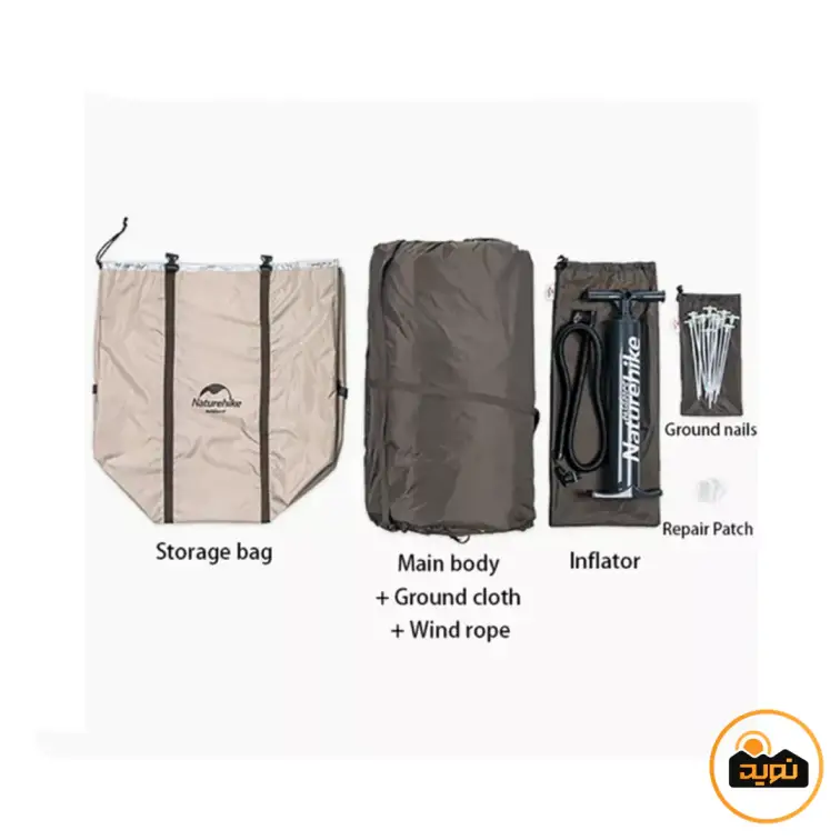 سایبان و چادر بادی نیچرهایک مدل NH20TM002