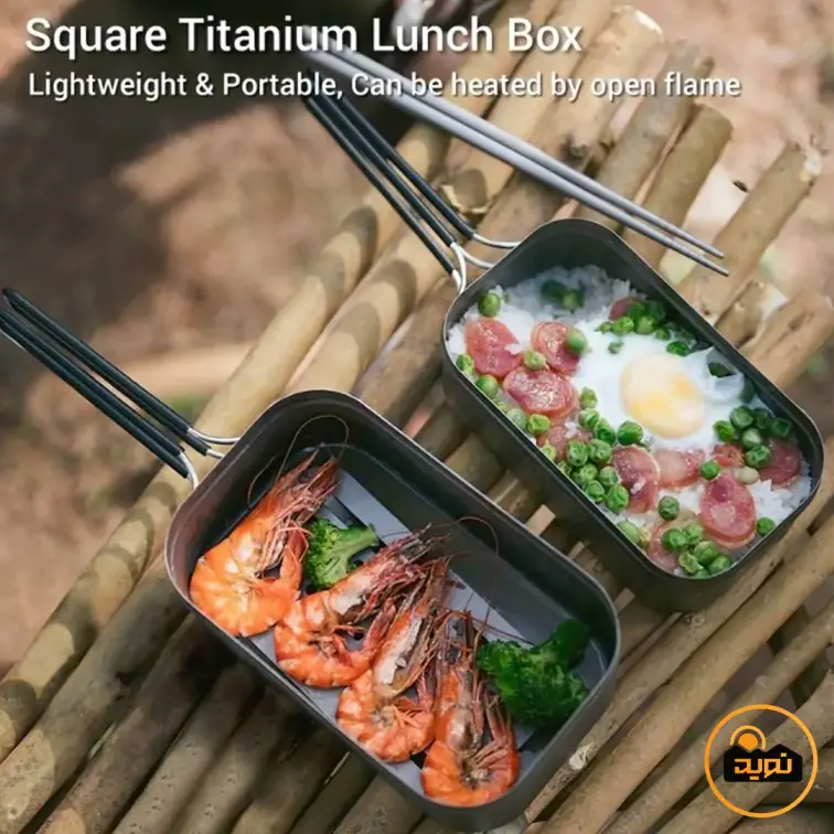 ظرف غذا تیتانیومی نیچرهایک مدل CNH22CJ010