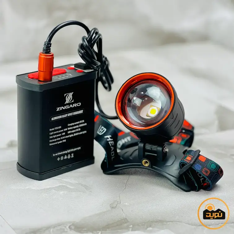 چراغ پیشانی زینگارو مدل YES-655