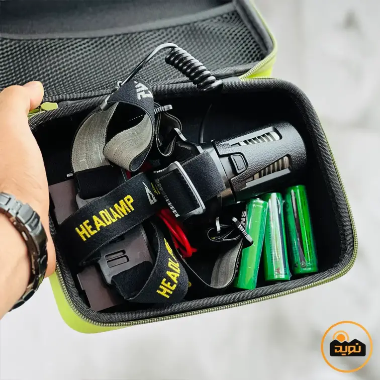 چراغ پیشانی اسمال سان مدل TD174