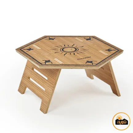 میز شش ضلعی چند لایه نیچرهایک NH21JU004