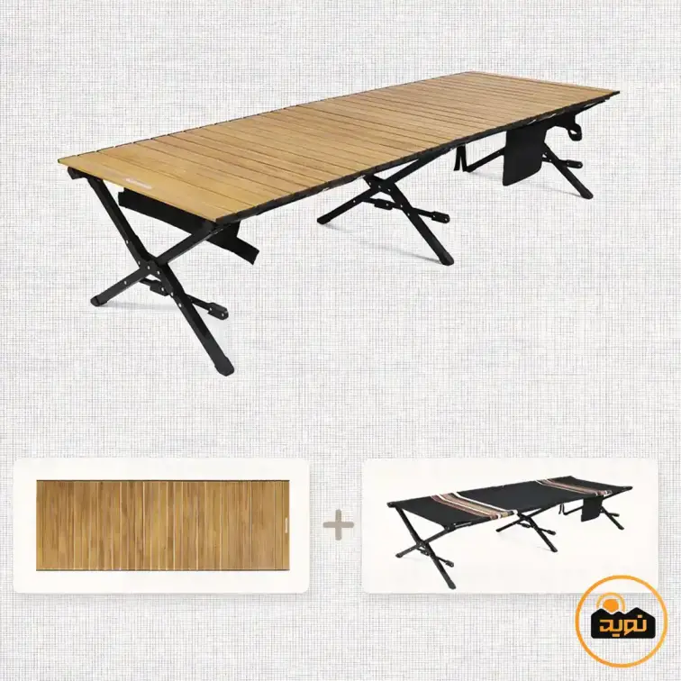 رویه میز آلومینیومی برای تخت تاشو نیچرهایک XJC03 مدل CNH22JU036