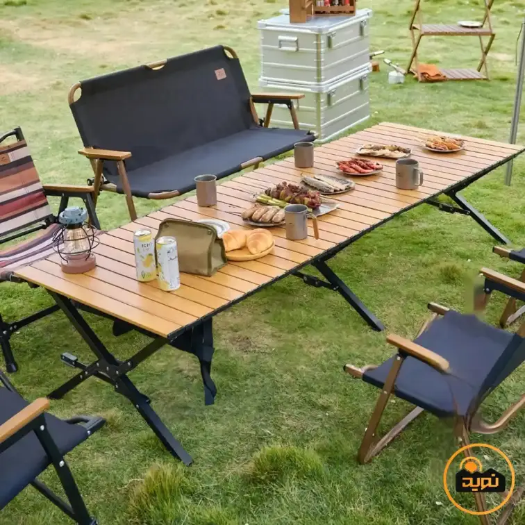 رویه میز آلومینیومی برای تخت تاشو نیچرهایک XJC03 مدل CNH22JU036