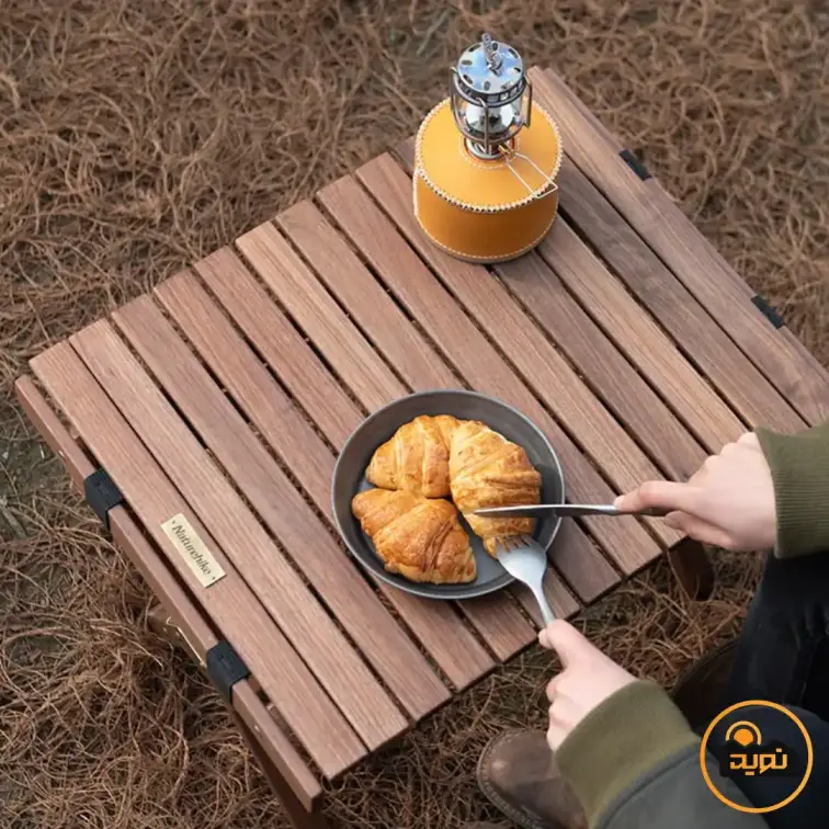 میز تاشو چوبی نیچرهایک مدل NH21JJ001