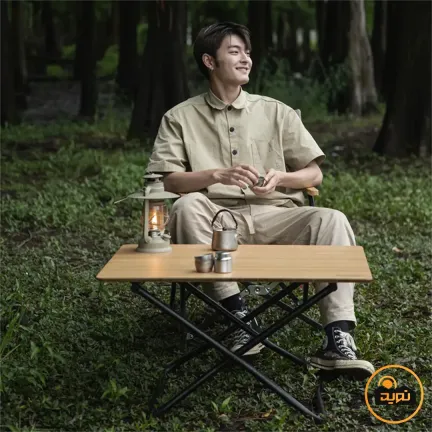 میز بامبو بزرگ نیچرهایک مدل NH22JU012