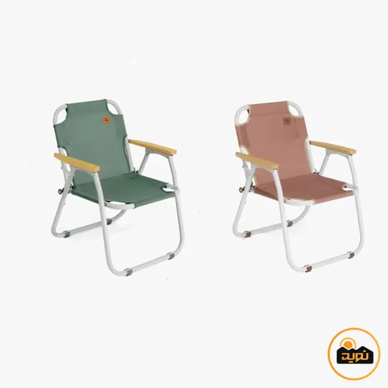 صندلی تاشو مربعی آلومینیومی قابل حمل نیچرهایک مدل CNH22JU030