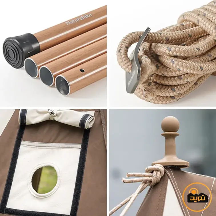 چادر حمورابی نیچرهایک مدل NH22CH001