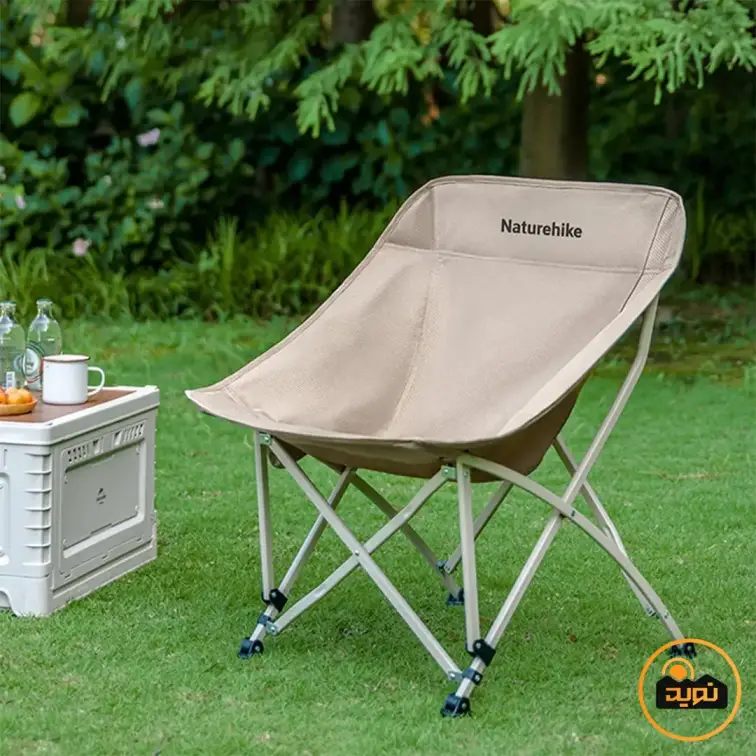 صندلی تاشو شکل ماه T04 نیچرهایک مدل CNK2550JJ022