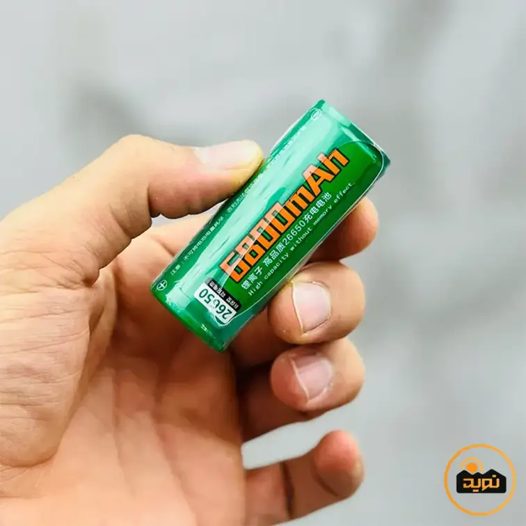 باتری لیتیومی 26650 اسمال سان 6800 میلی آمپر