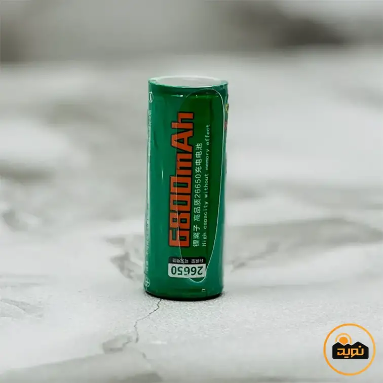 باتری لیتیومی 26650 اسمال سان 6800 میلی آمپر