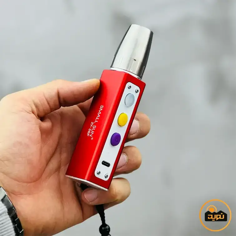 چراغ قوه یووی UV اسمال سان مدل ZY-36F