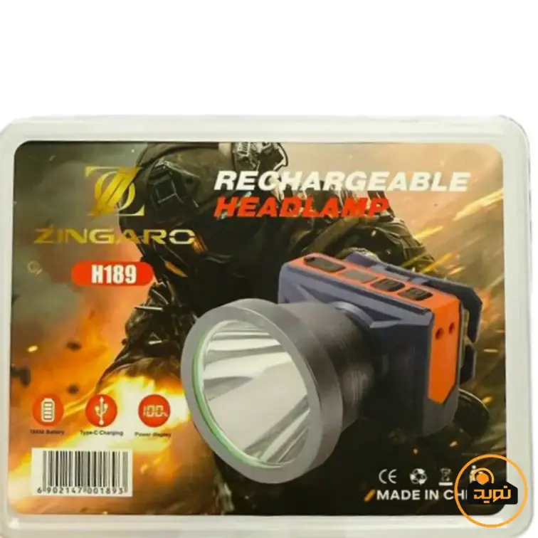 چراغ پیشانی زینگارو مدل H189