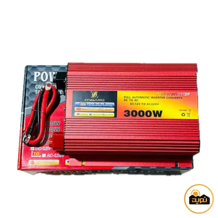 اینورتر، مبدل برق خودرو 12 ولت 3000 وات زینگارو به برق شهر 220 ولت