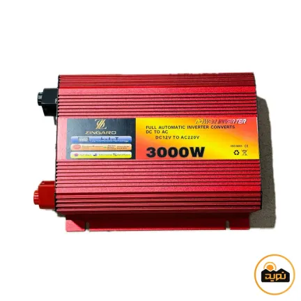 اینورتر، مبدل برق خودرو 12 ولت 3000 وات زینگارو به برق شهر 220 ولت