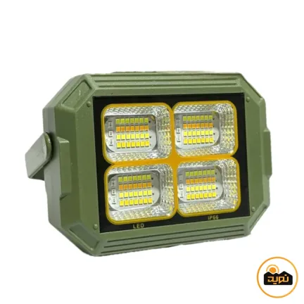 چراغ پروژکتور شارژی خورشیدی زینگارو مدل KK-421