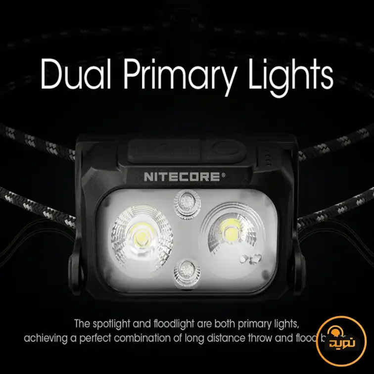 چراغ پیشانی نایتکر مدل NU25 UL