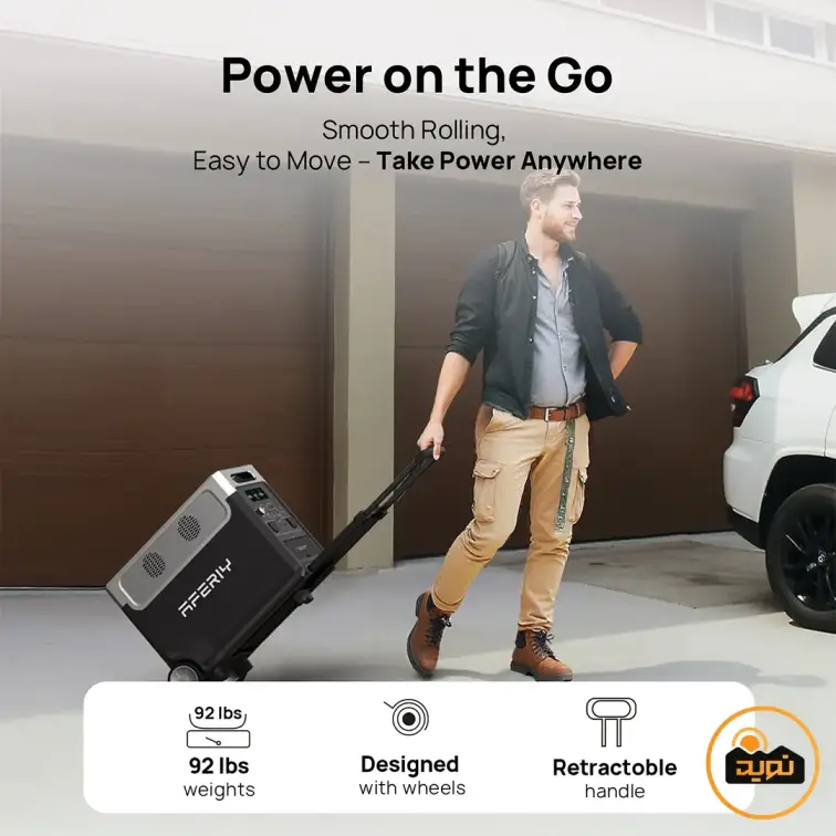 پاور استیشن 3600 وات قابل حمل افیری مدل P310