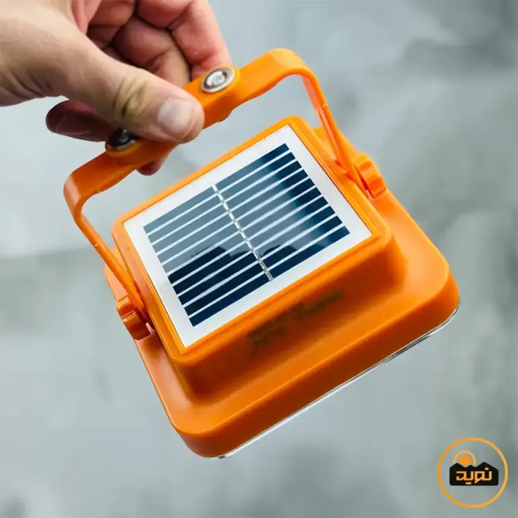 چراغ پروژکتور شارژی خورشیدی اسمال سان مدل ZY-D6