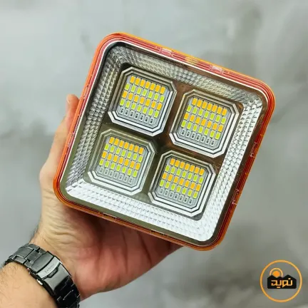 چراغ پروژکتور شارژی خورشیدی اسمال سان مدل ZY-D6