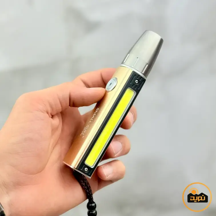 چراغ قوه یووی UV سه لامپ اسمال سان مدل ZY-906
