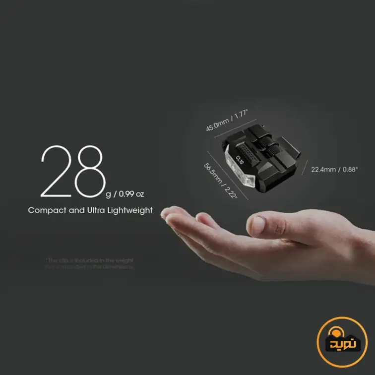 چراغ پلیسی کلیپسی نایتکر مدل CL10
