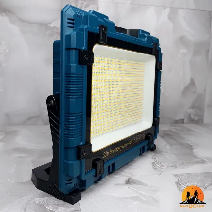 چراغ پروژکتور شارژی خورشیدی 400 وات مدل W8109-2