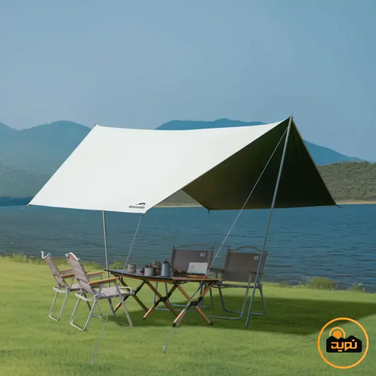 چادر بادی سه نفره با سایبان نیچرهایک مدل CNK2550WS017