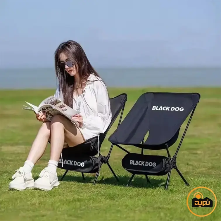 صندلی تاشو شکل ماه بلک داگ مدل CBD2550JJ021