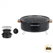 باربیکیو گرد زغالی رومیزی بلک داگ مدل CBD2450CF010